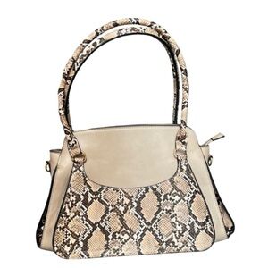 𝙚𝙨𝙩 1946 Purse Handbag Reptile Print Satchel